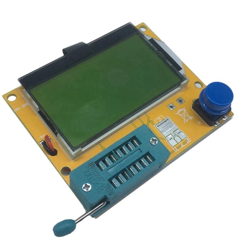 Mega328 LCR-T4 LCD  Ʈ ׽, 跮 Ʈ ̿, ذ ĿнϽ, ESR 跮, MOS, PNP, NPN, L, C, R